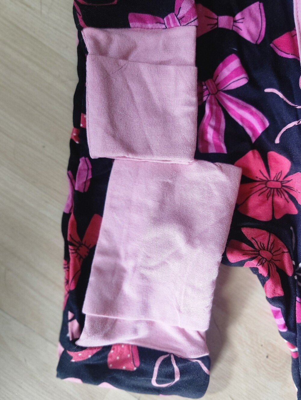2-Pack Bamboo Baby Zipper Sleepers 3-6M Floral & Bows Coquette Cottagecore Girly - Picture 3 of 8